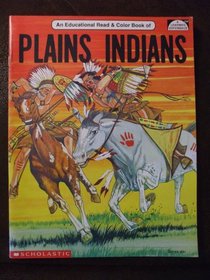 Plains Indians (4 Color Center Guide Book)