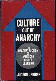 Culture Out of Anarchy: The Reconstruction of American Higher Learning.