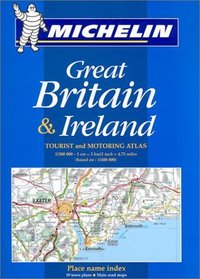 Michelin Great Britain & Ireland Tourist and Motoring Atlas (Spiral) No. 1122, 13e