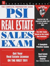 Psi Real Estate Sales Exam (CD-Rom)