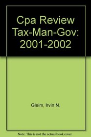 Cpa Review Tax-Man-Gov: 2001-2002