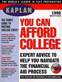 You Can Afford College 1998: The Family Guide to Meeting College Costs (Straight Talk on Paying for College)