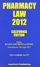 Pharmacy Law, Rules & Regulations 2012