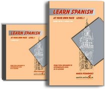 Learn Spanish at Your Own Pace, Level 1 (Book and 2 CDs)