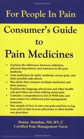Consumer's Guide to Pain Medicines