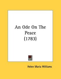 An Ode On The Peace (1783)
