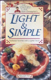 THE PAMPERED CHEF: Doris Christopher's LIGHT & SIMPLE Traditional Favorites With A Lighter Touch