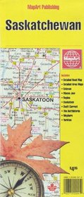 Saskatchewan: Includes Detailed Road Map, Detailed Area Maps, Estevan, Moose Jaw, Regina, Saskatoon, Swift Current, the Battlefords,