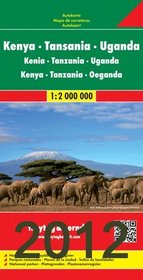 Kenya & Tanzania Map