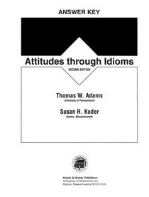 Attitudes Through Idioms (Answer Key)