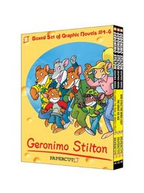 Geronimo Stilton Boxed Set: Vol. #4 - 6 (Geronimo Stilton Graphic Novels)