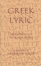 Greek Lyric: An Anthology in Translation