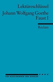 Faust 1. Lektreschlssel