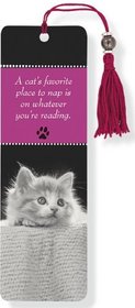 Kitten Beaded Bookmark