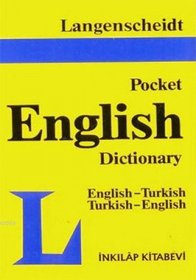Langenscheidt English-Turkish, Turkish-English Pocket Dictionary
