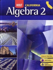 Holt California Algebra 2