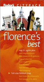 Fodor's Citypack Florence's Best, 4th Edition