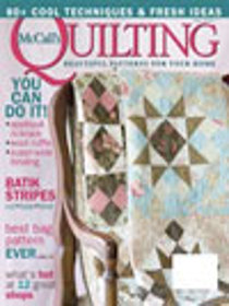 McCall's Quilting April 2009 Issue