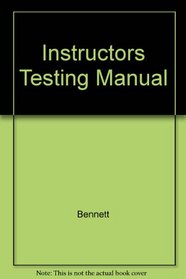 Instructors Testing Manual