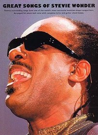 Great Songs of Stevie Wonder (Music) (Piano Vocal Guitar)