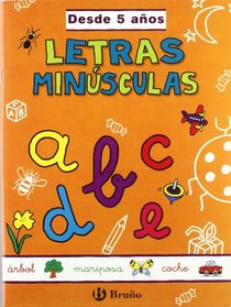 Letras minusculas/ Lowercase Letters (Grandes Cuadernos) (Spanish Edition)