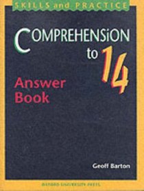 Comprehension to 14: Answer Book
