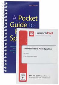 A Pocket Guide to Public Speaking 6e & LaunchPad for A Pocket Guide to Public Speaking 6e (Six Month Access)