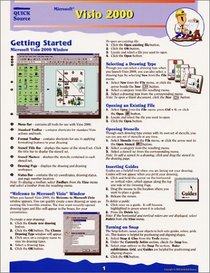 Microsoft Visio 2000 Quick Source Reference Guide