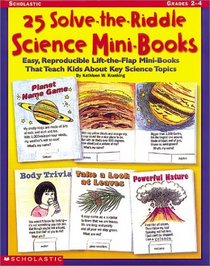 25 Solve-the-Riddle Science Mini-Books (Grades 2-4)