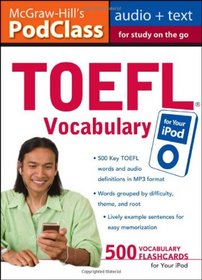 McGraw-Hill's PodClass TOEFL Vocabulary (MP3 Disk)