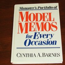 Manager's Portfolio of Model Memos for Every Occasion