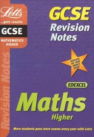 GCSE Maths: Higher Level (Edexcel) (GCSE revision & exam preparation)