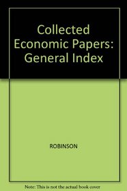 Collected Economic Papers: General Index
