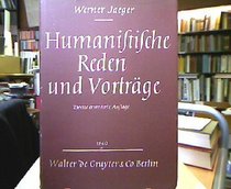 Humanistische Reden Und Vortrage