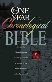 The One Year Chronological Bible, NLT