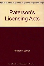 Paterson's Licensing Acts