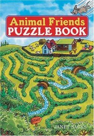 Animal Friends Puzzle Book