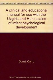 A clinical and educational manual for use with the Uzgiris and Hunt scales of infant psychological development
