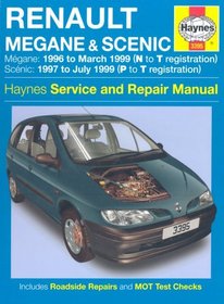 Renault Megane and Scenic Petrol and Diesel Service and Repair Manual: 1996 to 1999 (Haynes Service and Repair Manuals)