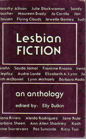 Lesbian Fiction: An Anthology