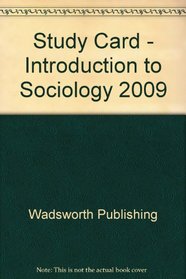 Study Card - Introduction to Sociology 2009