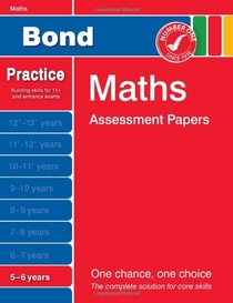 Bond Maths Assessment Papers 5-6 Years