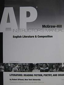 AP Instructor's Manual to accompany Literature: Reading Fiction, Poetry, and Drama (English Literature & Composition)