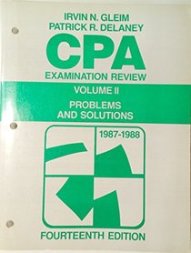 C.P.A.Examination Review 1987: Problems and Solutions (CPA Examination Review)