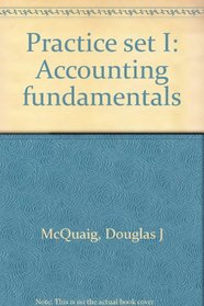 Practice set I: Accounting fundamentals