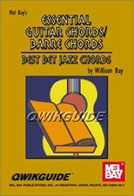 Mel Bay Essential Guitar Chords/Barre Chords: Best Bet Jazz Chords