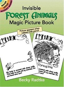 Invisible Forest Animals Magic Picture Book (Dover Little Activity Books) (Vol i)