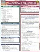 Algebraic Equations (Quickstudy Reference Guides - Academic)