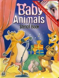 RF Baby Animals Stencil Bk