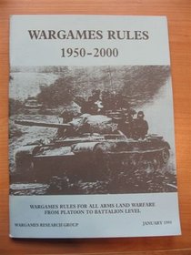 War Games Rules: 1950-2000